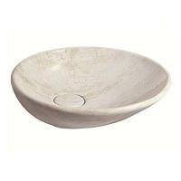 Раковина накладная, цвет Travertino, Globo Le Pietre