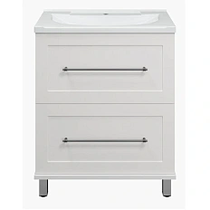 Тумба под раковину напольная Misty Марта 70 см белая