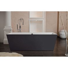 Ванна, цвет чёрно-белый, Romance Collections Klio