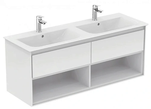 Тумба под раковину подвесная Ideal Standard Connect Air 120 см белая - фото 1