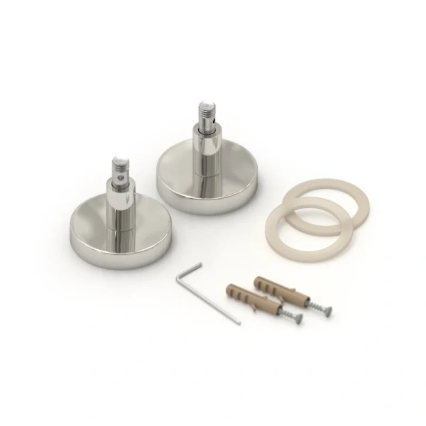 Полотенцесушитель водяной Сунержа М-образный 60x60 см белый матовый 30-4008-6060 (детальная фотография), для систем горячего водоснабжения, для систем отопления, c боковым подключением