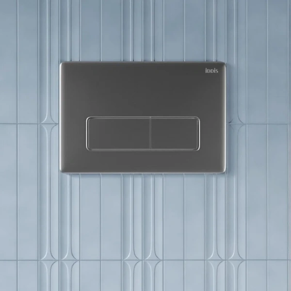 Клавиша смыва IDDIS Profix Air хром матовый PRA80M0i77 (детальная фотография), пластиковые