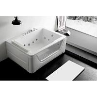 Ванна акриловая Gemy 172х121 см с гидромассажем