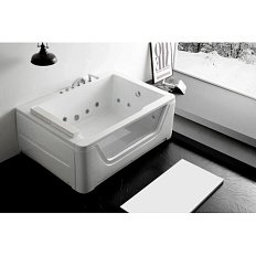 Ванна акриловая Gemy 172х121 см с гидромассажем