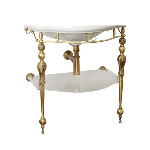 Консоль для раковины Migliore Bella бронза - фото 3