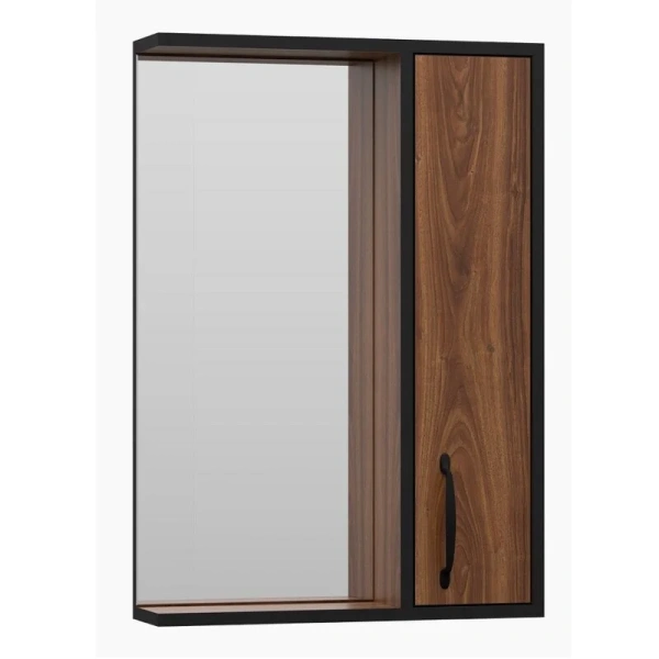 Зеркальный шкаф Misty Кедр 50 см левый П-Кед04050-011Л (детальная фотография), 50 см index_1