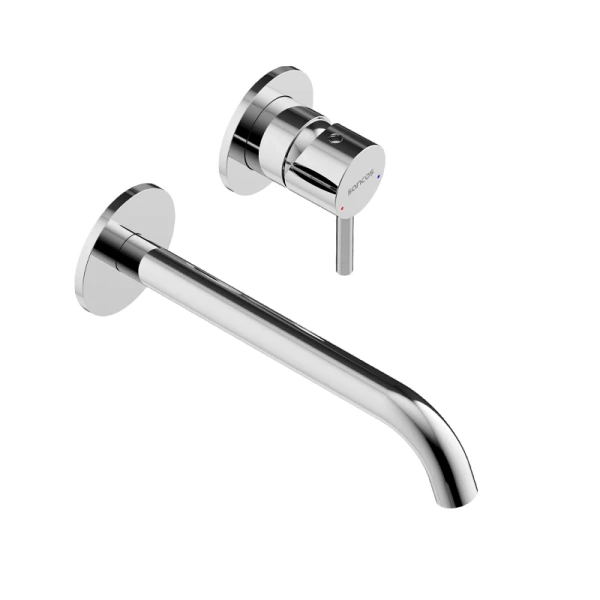 Смеситель для раковины Sancos Etna хром SC9004CH (детальная фотография), с длинным изливом