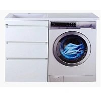 Тумба под раковину напольная Misty Фостер 55 см белая