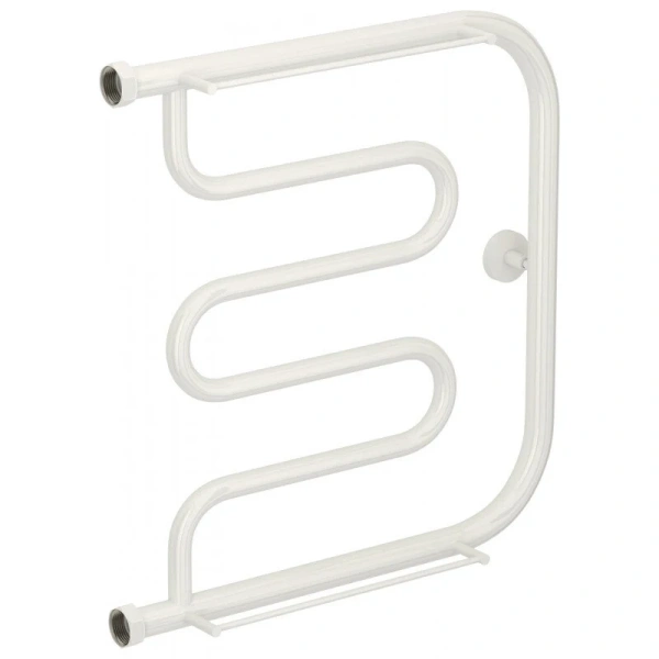 Полотенцесушитель водяной Сунержа Лира+ 50х50 см белый 12-4012-5050 (детальная фотография)