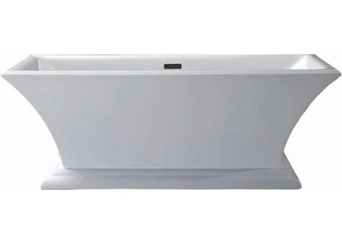 Акриловая ванна Abber 170х80 см отдельностоящая AB9238 (детальная фотография)