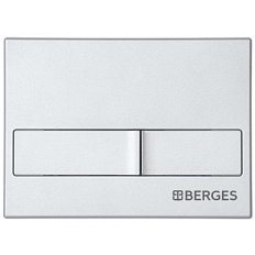 Клавиша смыва BERGES Novum L2 хром матовый