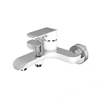 Смеситель для ванны IDDIS Calipso белый/хром