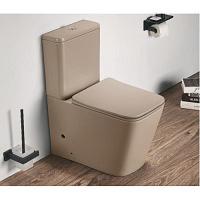 Унитаз компакт Ceramalux NС капучино матовый