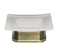 Мыльница для ванной WasserKRAFT Exter бронза