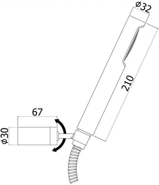 Душевой комплект Paffoni Birillo черный матовый ZDUP036NO (детальная фотография), душевые комплекты, наборы