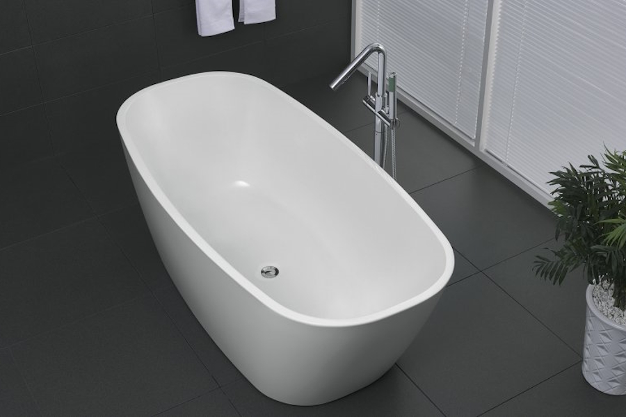 Ванна акриловая BelBagno 170х78 см отдельностоящая BB72-1700 (детальная фотография), 170x80 см