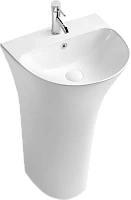 Раковина напольная SantiLine 48 см белая