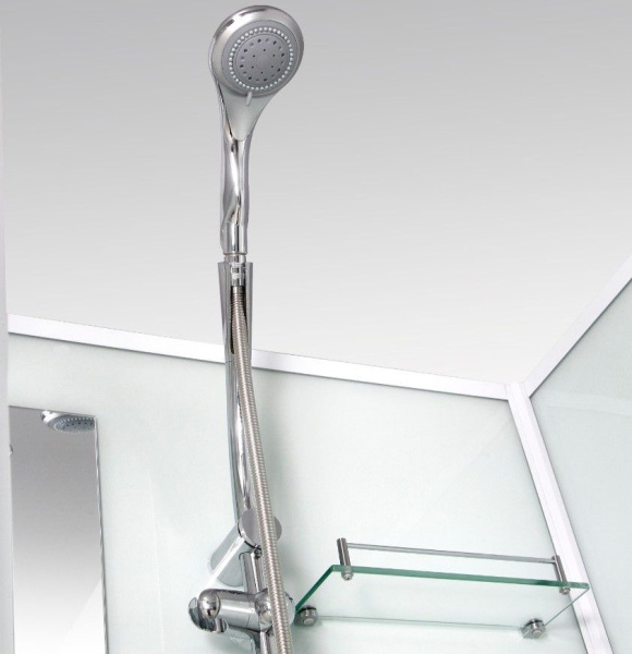 Душевая кабина River Tana 80х80 см без крыши TANA Б/K 80 (детальная фотография), пристенные, недорогие, для дачи, без гидромассажа, без крыши, маленькие