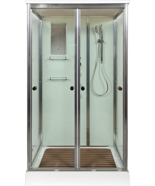 Душевая кабина Deto V 120х90 см средний поддон V1215 (детальная фотография)