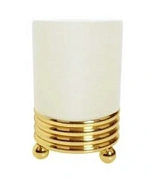 Стакан для ванной Boheme Hermitage золото