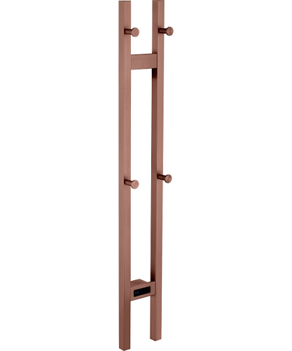 Полотенцесушитель электрический Boheme Duo 17x120 см брашированная медь - фото 5