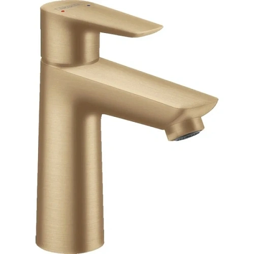 Смеситель для раковины Hansgrohe Talis E однорычажный, брашированная бронза - фото 3