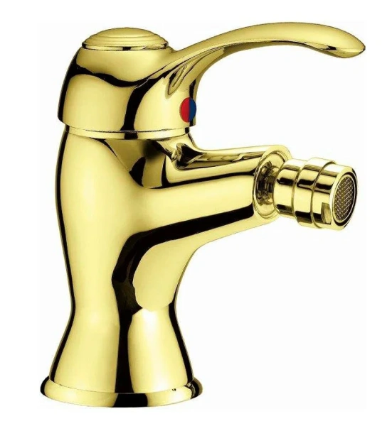 Смеситель для биде Cezares Lira золото LIRA-C-BS1-03 (детальная фотография)