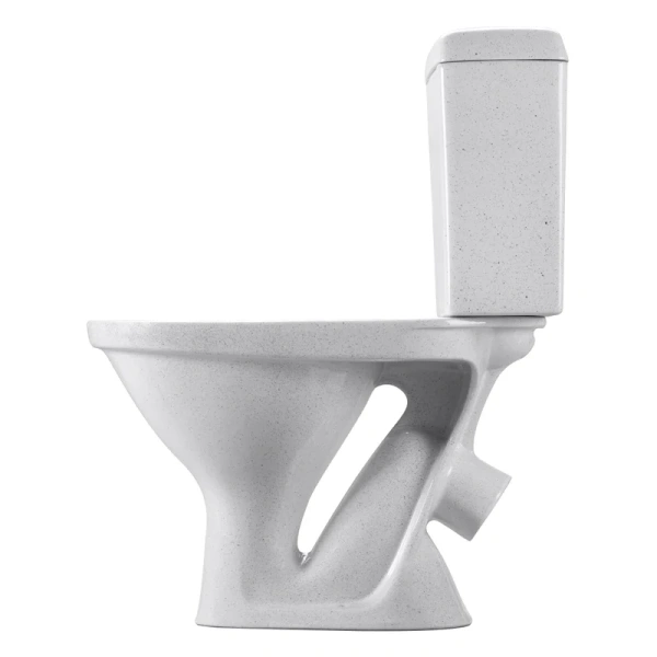 Унитаз компакт Santeri Форвард крап на белом 1.P205.2.S01.00B.F (детальная фотография), белые