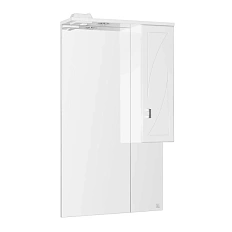 Зеркальный шкаф с подсветкой Style Line Лана 60 см белый