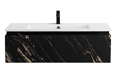 Тумба под раковину подвесная Cezares Slider 100 см черный фьюжн