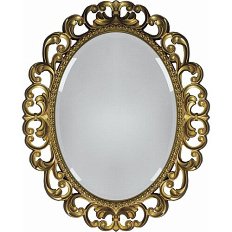Зеркало овальное без фацета Tessoro Isabella 82
