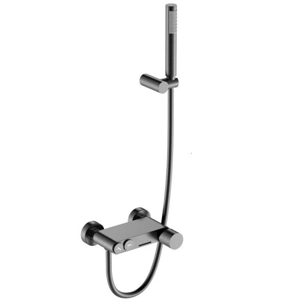 Смеситель для ванны Boheme Stick графит матовый 123-GM.2 (детальная фотография)