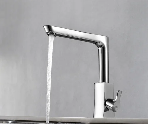 Смеситель для кухни WasserKRAFT Berkel хром 4807 (детальная фотография), современные, hi-tech