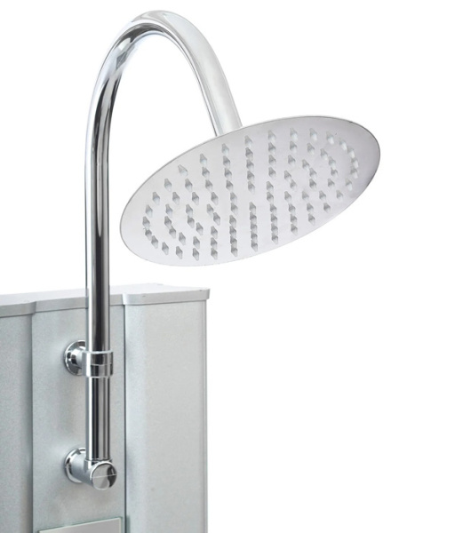 Душевая панель River 09 матовый хром RIVER 09 (детальная фотография), настенные, угловые