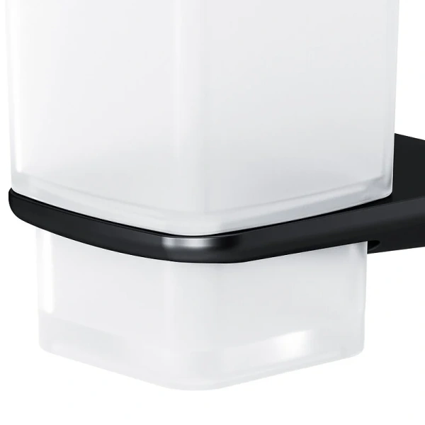 Набор аксессуаров для ванной Am.Pm Inspire 2.0 черный матовый AK50B1003B (детальная фотография), настенные