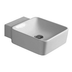 Раковина, цвет антрацит матовый, Simas Flow FL 15 ANTRACITE MATT