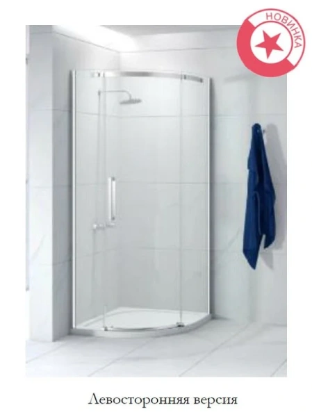 Душевой уголок Jacob Delafon Contra 90х90 см правосторонний, прозрачное стекло E22R90R-GA (детальная фотография)