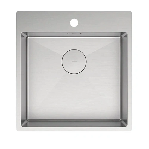 Мойка для кухни Lemark Janga 49 см сталь - фото 4