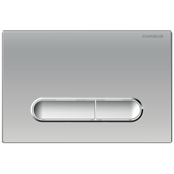 Клавиша смыва Charus Magnus хром матовый FP.340.46.01 (детальная фотография)