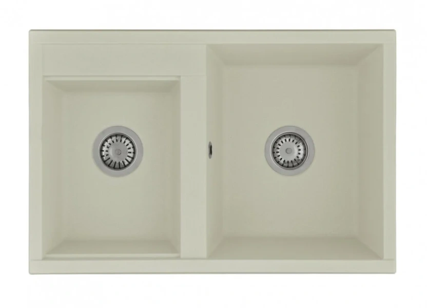 Мойка для кухни Акватон Делия 78 см жемчуг 1A723132DE240 (детальная фотография)
