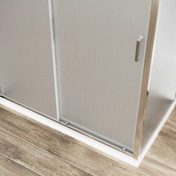 Душевой уголок Vincea City 120х90 см профиль хром, стекло текстурное VSR-5CT9012MT (детальная фотография), современные, hi-tech