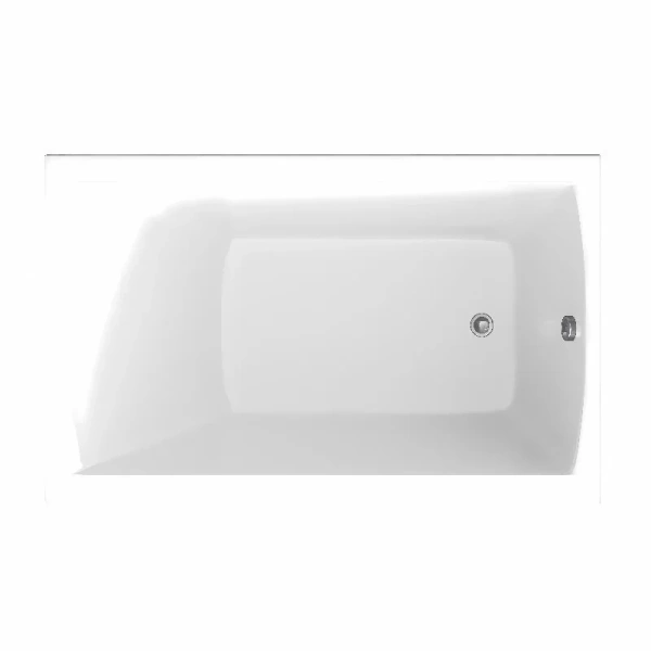 Ванна акриловая 1MarKa Modern 01мод1270кс2+, 120 x 70 см, цвет белый (детальная фотография), 120x70 см