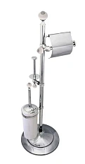 Стойка для ванной Boheme Hermitage хром
