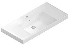 Раковина Kerama Marazzi Cubo 100 см с крепежом