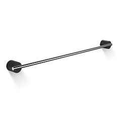 Полотенцедержатель Decor Walther Black Stone черный матовый/хром