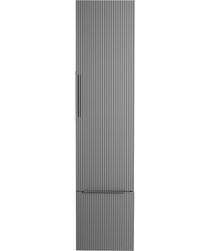 Шкаф-пенал подвесной Cezares Premium 35 см Plisse Grigio Nuvola - фото 4
