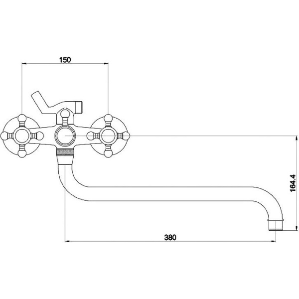 Схема (детальная фотография), для ванны