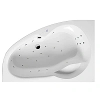 Ванна гидромассажная Excellent Newa Ultra 160 x 95 см, левая, белый/хром, WAEX.NEL16.ULTRA.CR