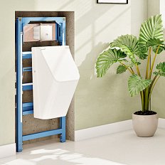 Инсталляция для писсуара Vitra Frame синяя