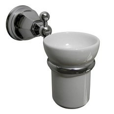 Стакан для ванной, белая керамика, Nicolazzi Teide 1488